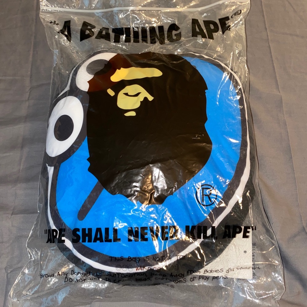 Bape SesameX  Street cookie Monore pillow - Picture 3 of 3